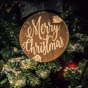 custom holiday sign